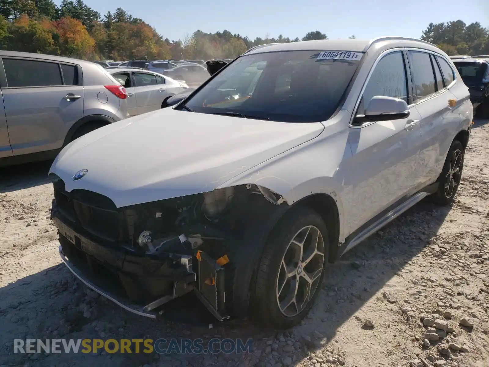 2 Photograph of a damaged car WBXHT3C59K5L37553 BMW X1 2019