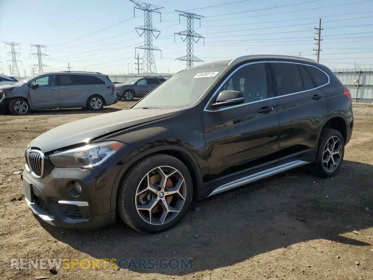 1 fotografías del automóvil dañado WBXHT3C59K5L90348 BMW X1 2019