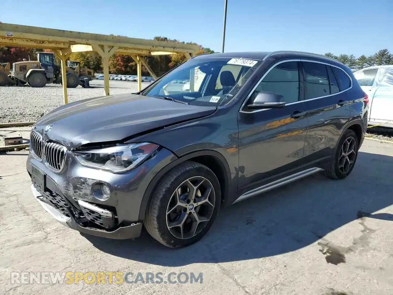 1 Photograph of a damaged car WBXHT3C59K5L90494 BMW X1 2019