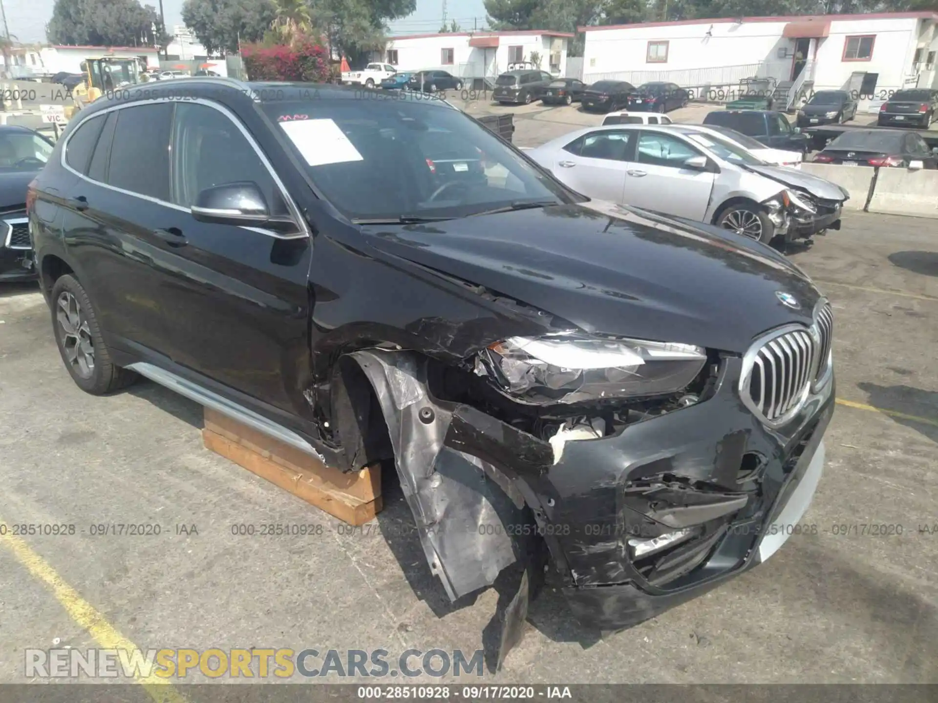 1 Photograph of a damaged car WBXJG7C02L3L85605 BMW X1 2020
