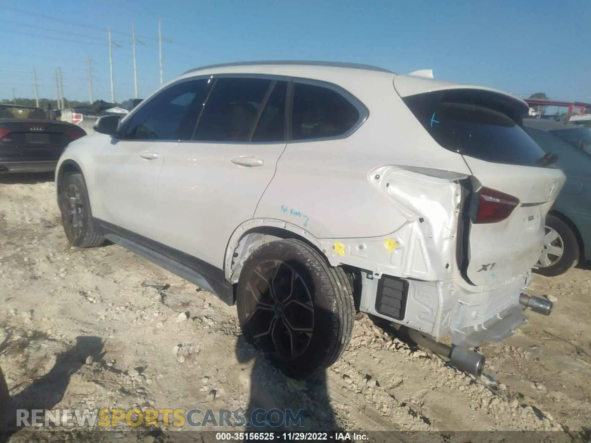 3 Photograph of a damaged car WBXJG7C02L5R55719 BMW X1 2020