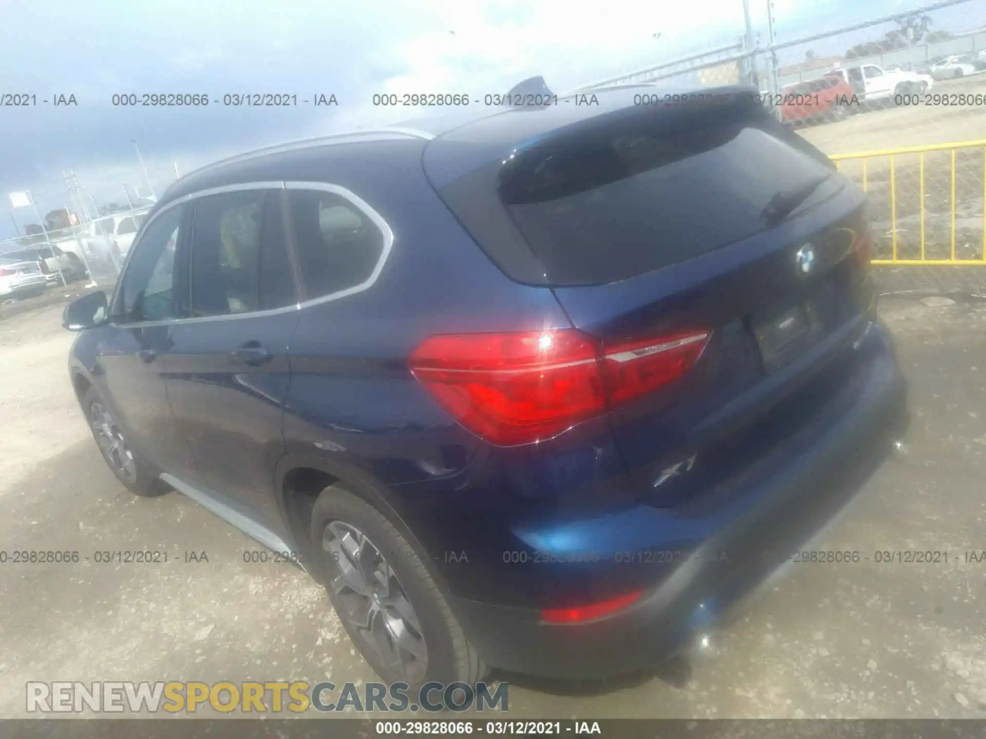 3 Photograph of a damaged car WBXJG7C06L3L83095 BMW X1 2020