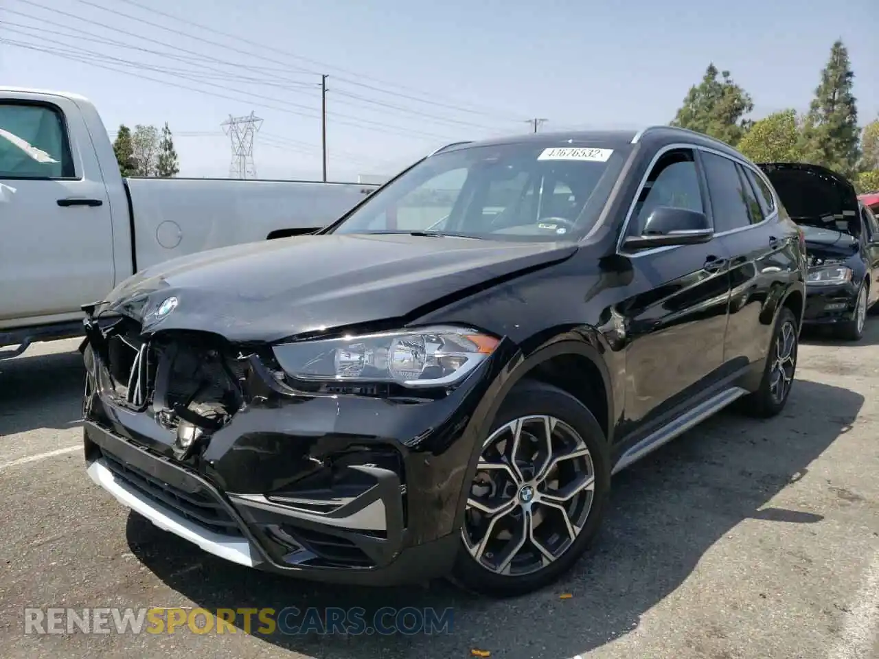 2 Photograph of a damaged car WBXJG7C07L5P32365 BMW X1 2020