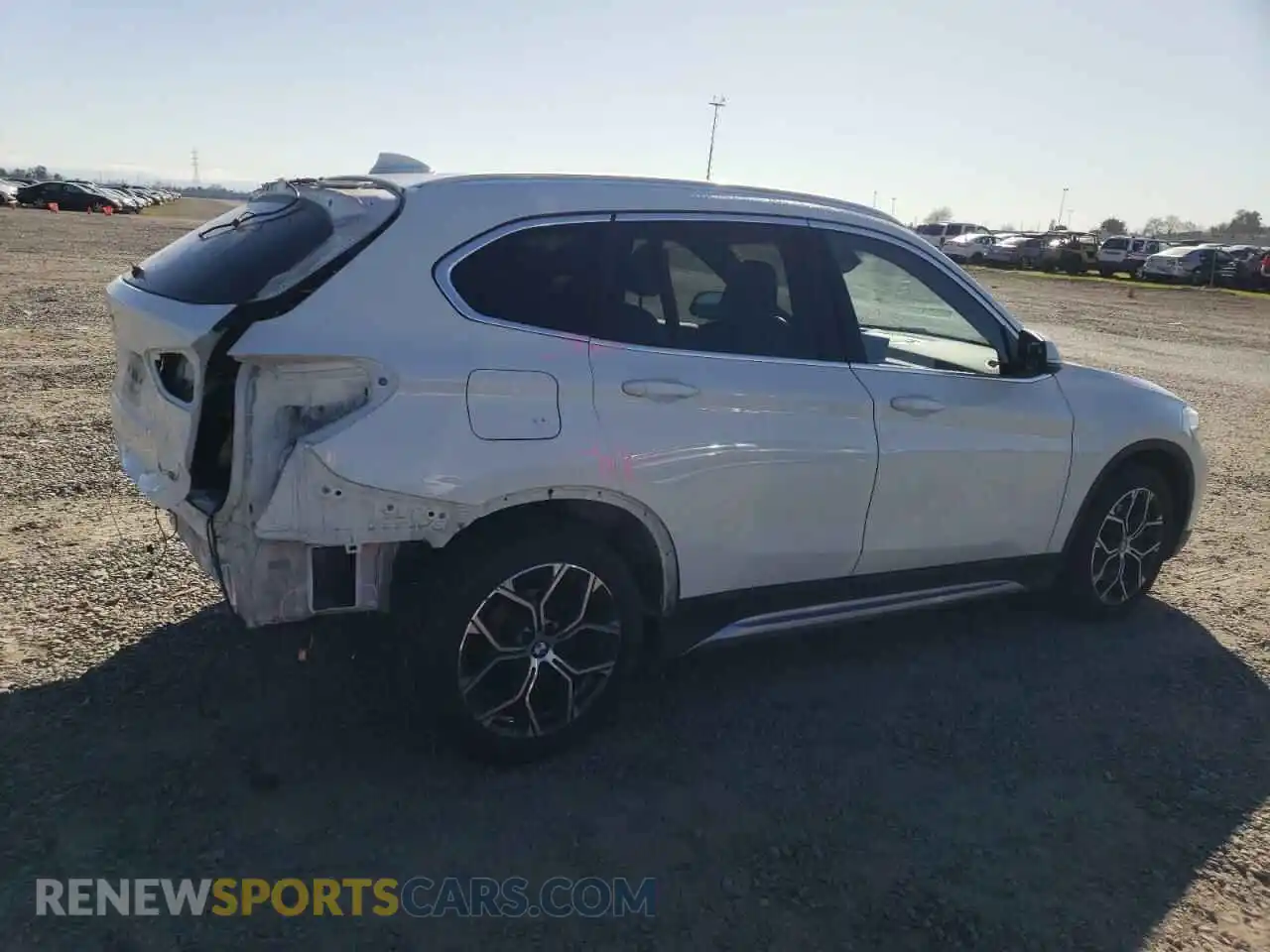 3 Photograph of a damaged car WBXJG7C09L5P28561 BMW X1 2020
