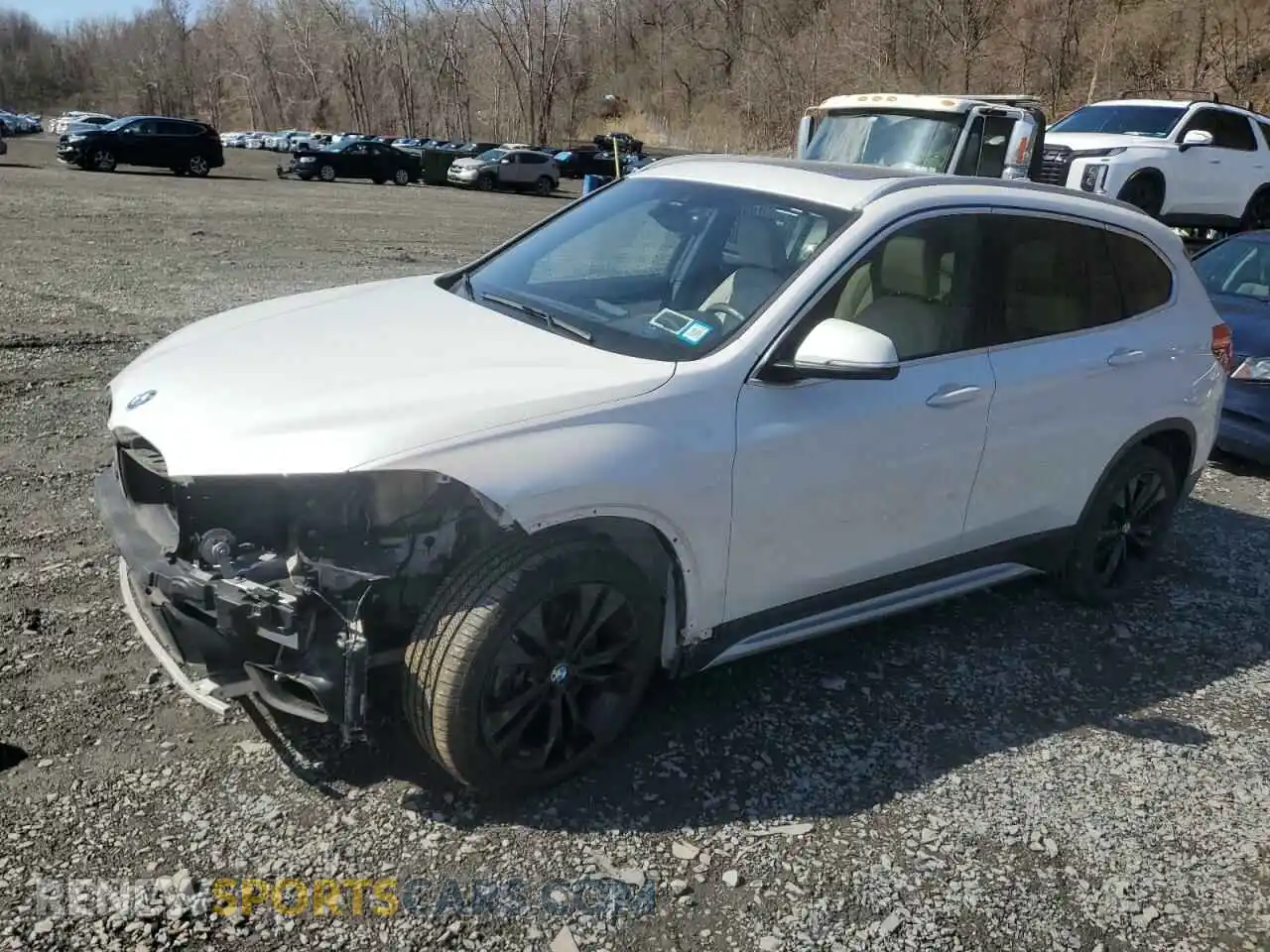1 Photograph of a damaged car WBXJG9C00L5P60455 BMW X1 2020