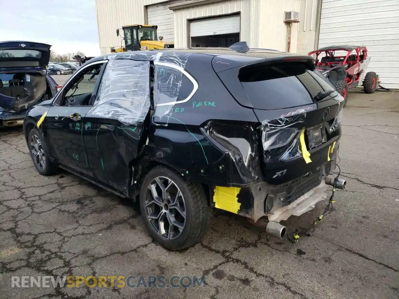 2 Photograph of a damaged car WBXJG9C02L5P82408 BMW X1 2020