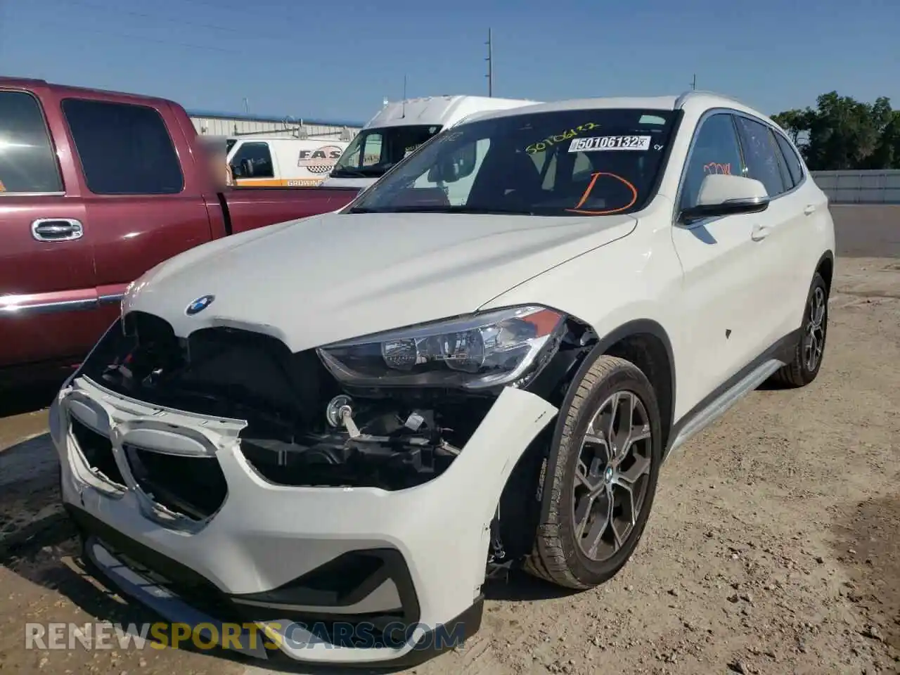 2 Photograph of a damaged car WBXJG9C04L5P95922 BMW X1 2020