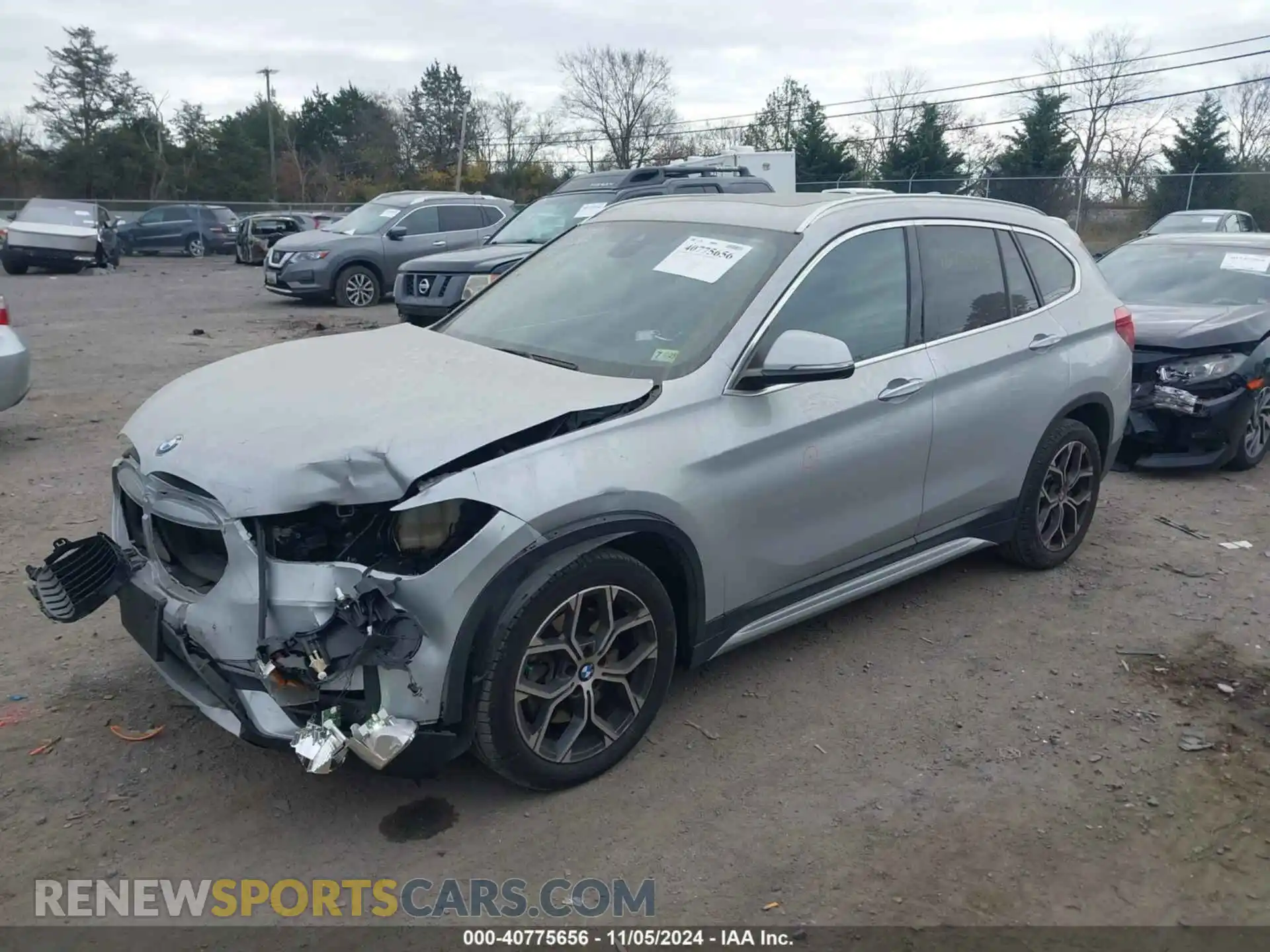 2 Photograph of a damaged car WBXJG9C04L5R60156 BMW X1 2020