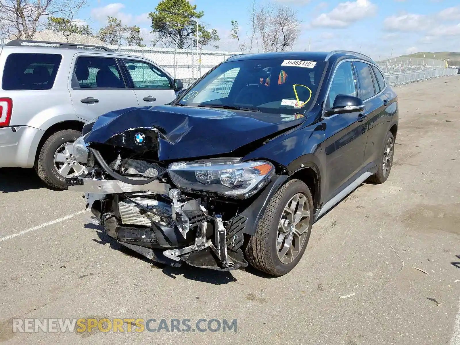 2 Photograph of a damaged car WBXJG9C05L5P68938 BMW X1 2020