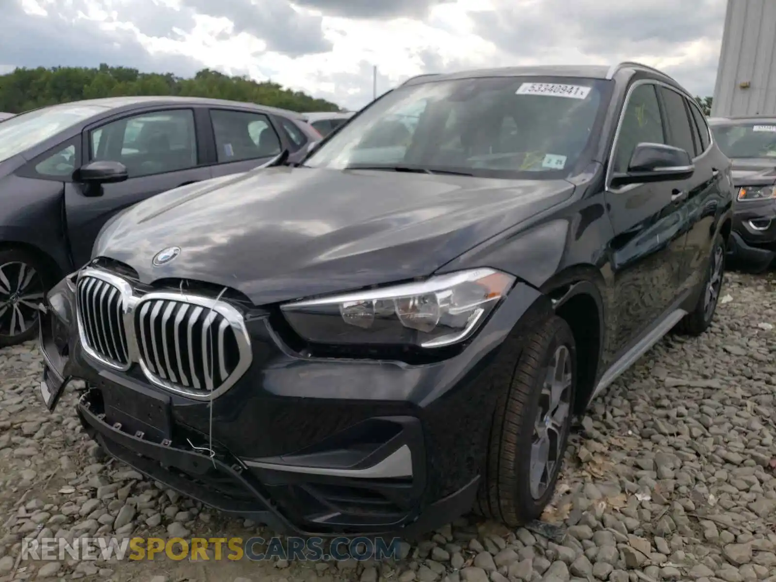 2 Photograph of a damaged car WBXJG9C06L5P79480 BMW X1 2020
