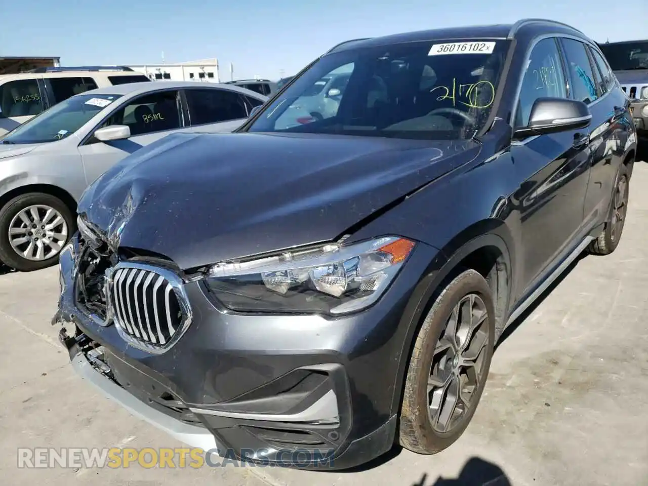 2 Photograph of a damaged car WBXJG9C07L5P46228 BMW X1 2020