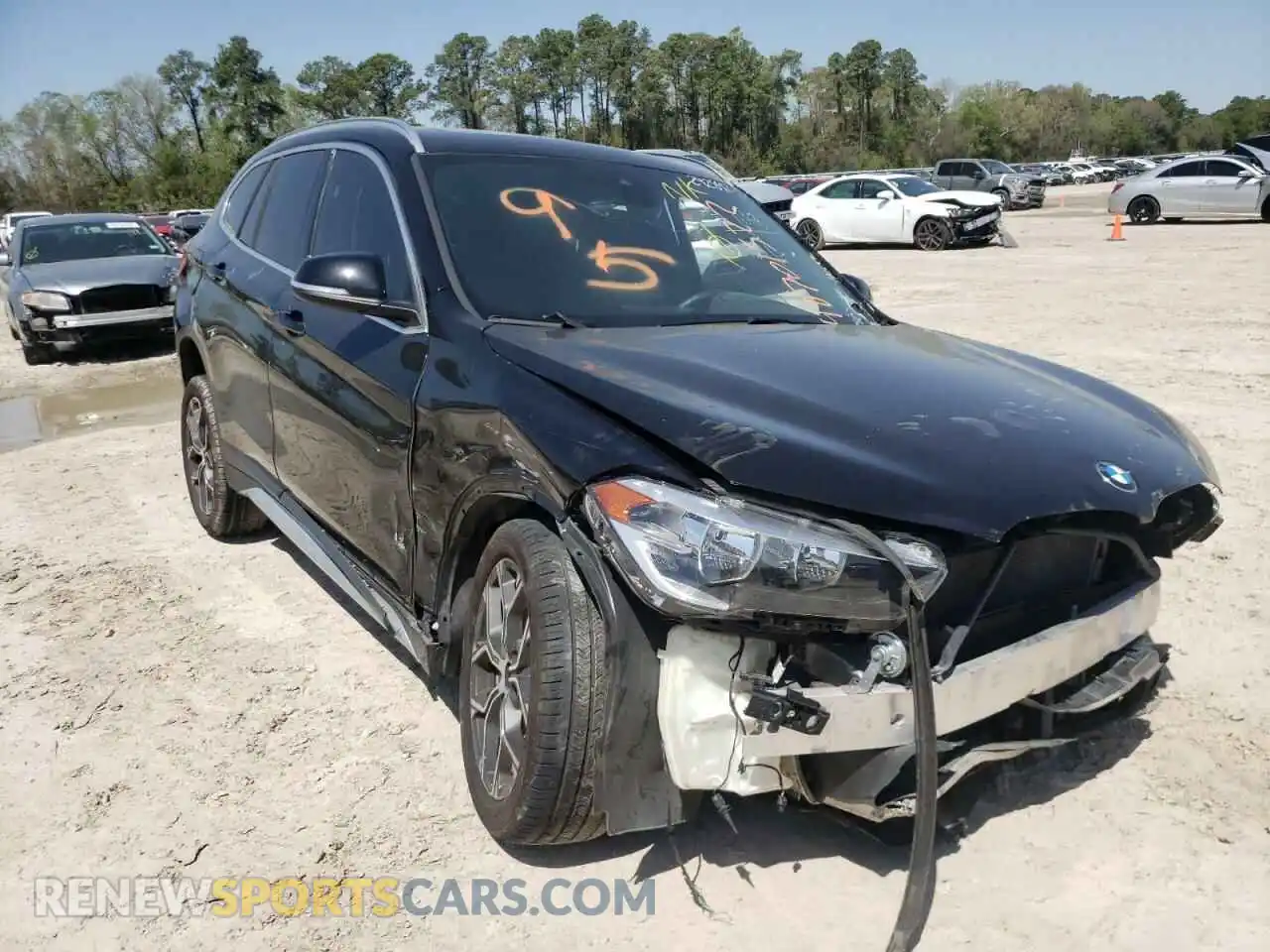 1 Photograph of a damaged car WBXJG9C08L3L77052 BMW X1 2020