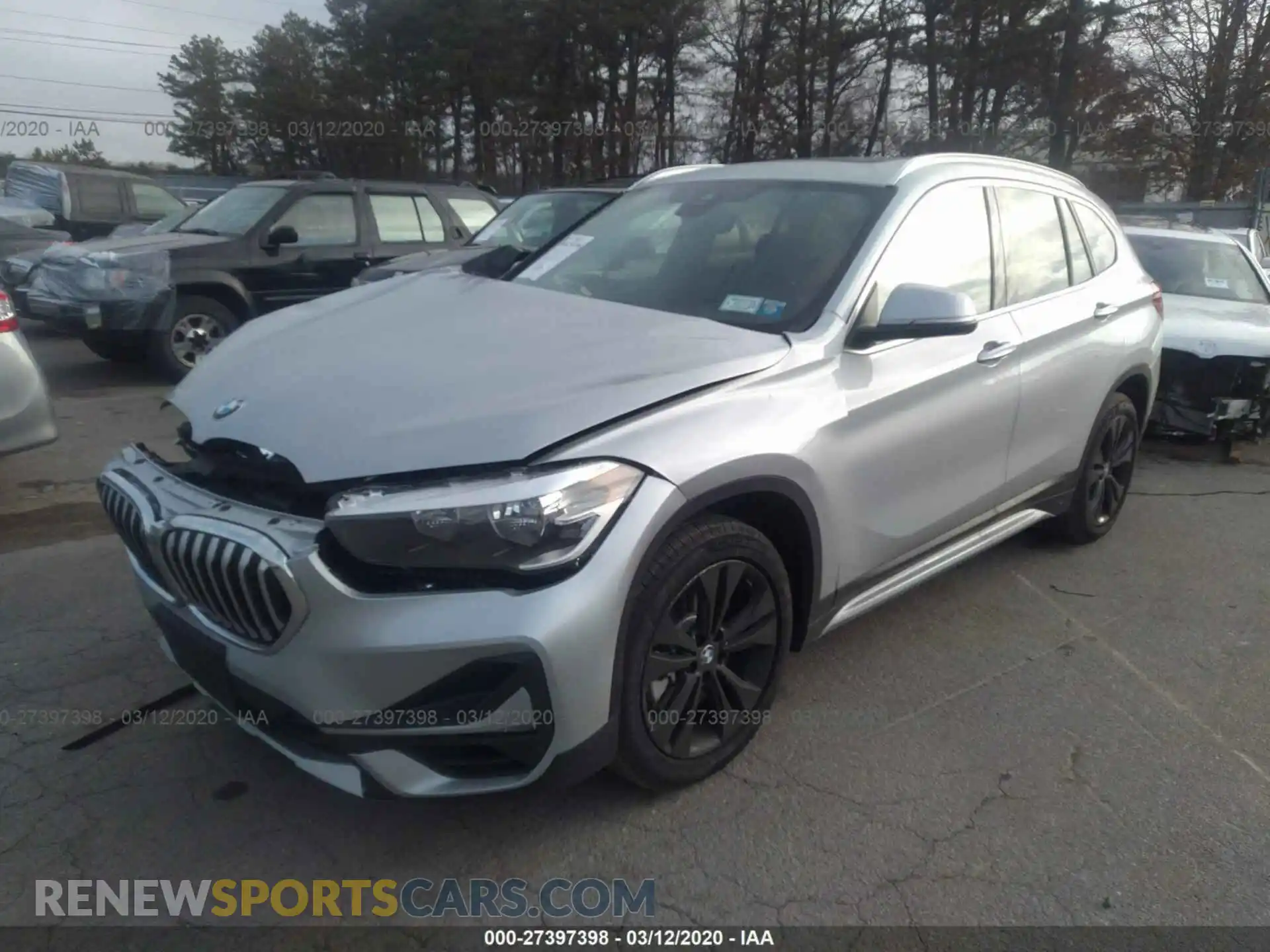 2 Photograph of a damaged car WBXJG9C08L5P79562 BMW X1 2020