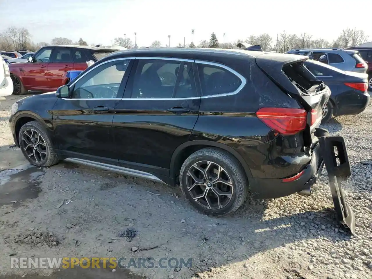2 fotografías del automóvil dañado WBXJG9C08L5R06181 BMW X1 2020