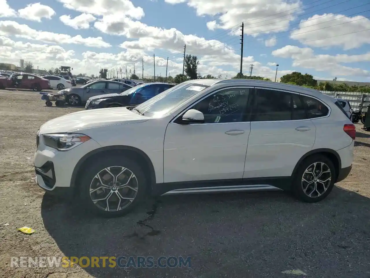 1 Photograph of a damaged car WBXJG9C09L5P73706 BMW X1 2020