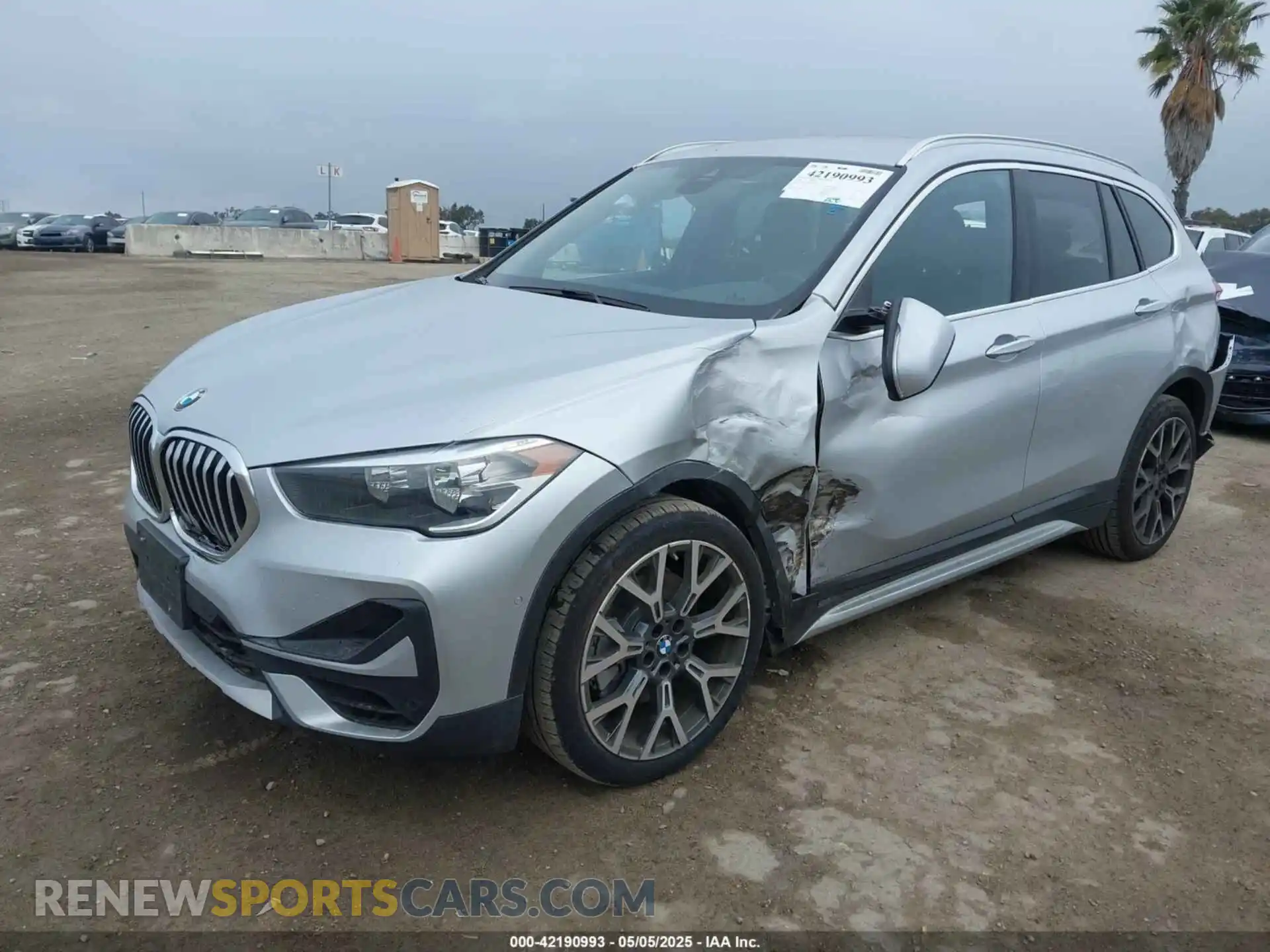 2 Photograph of a damaged car WBXJG7C00M5S58454 BMW X1 2021