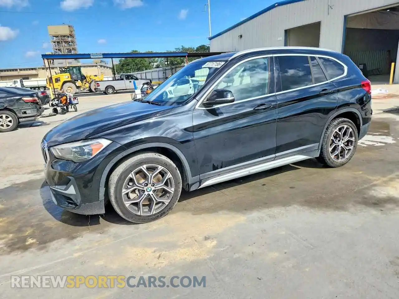 1 Photograph of a damaged car WBXJG7C00M5S76338 BMW X1 2021