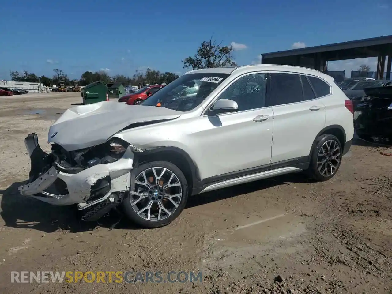 1 Photograph of a damaged car WBXJG7C00M5T23271 BMW X1 2021