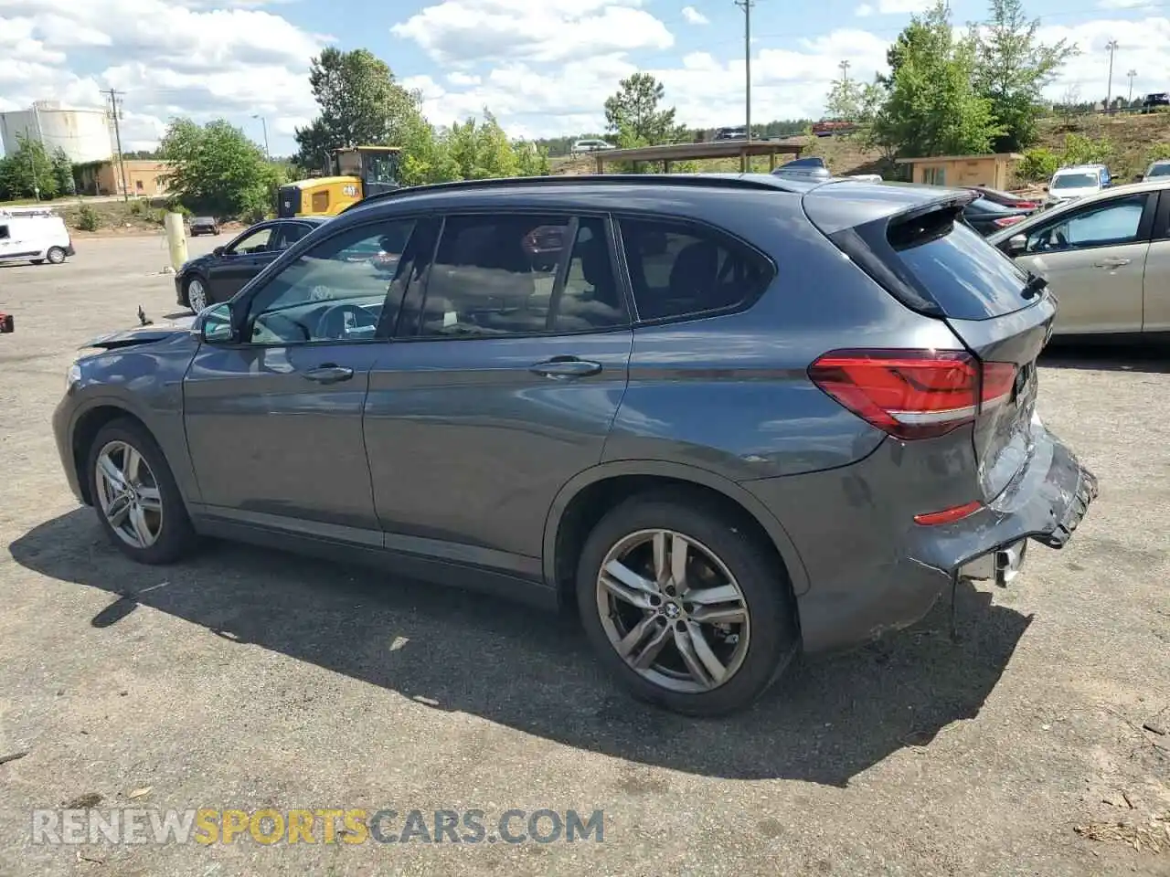 2 Photograph of a damaged car WBXJG7C00M5T64693 BMW X1 2021