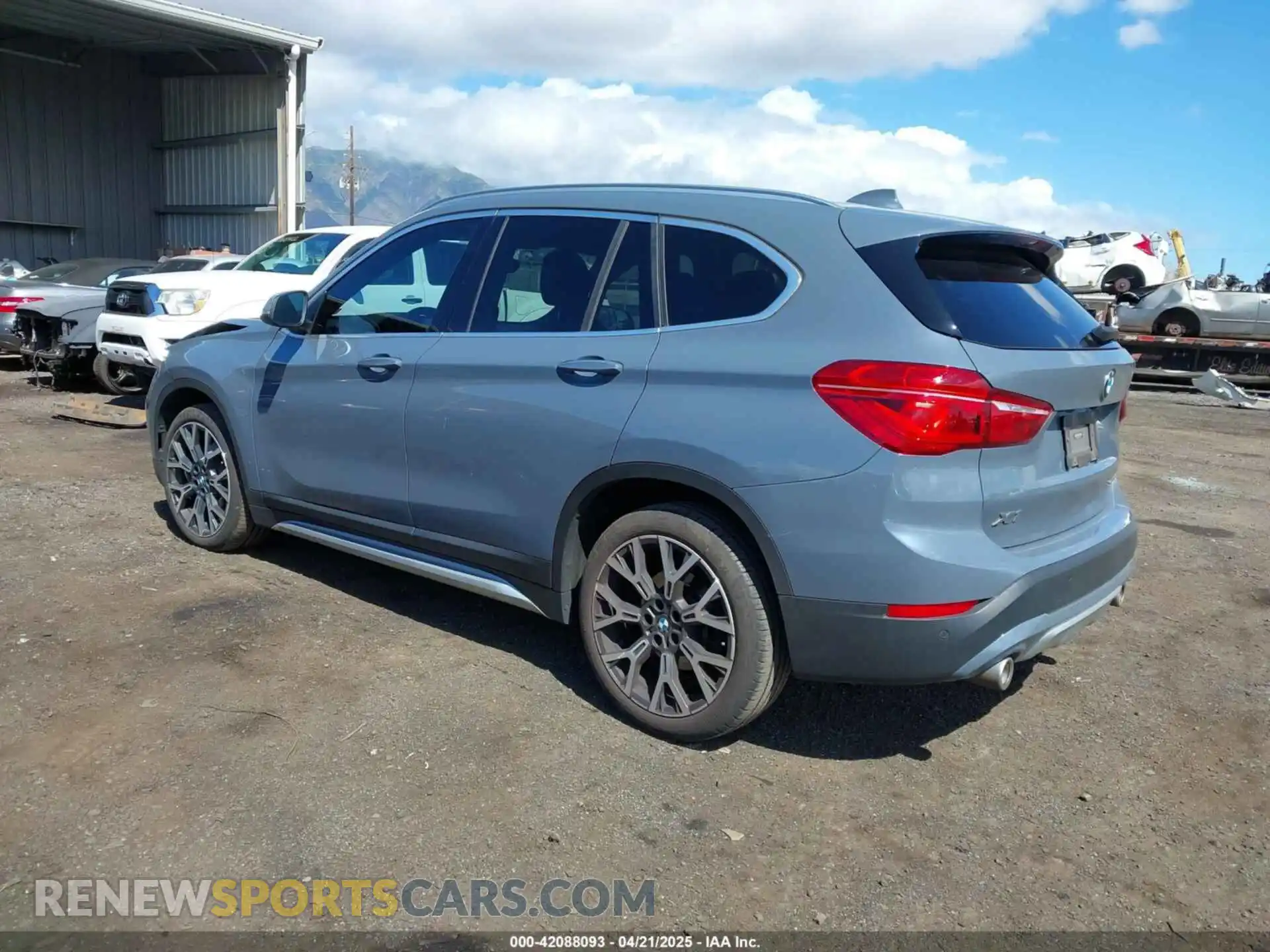 3 fotografías del automóvil dañado WBXJG7C01M5S66837 BMW X1 2021