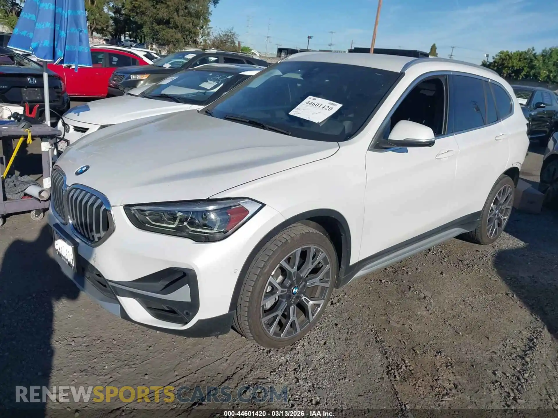 2 Photograph of a damaged car WBXJG7C01M5T19102 BMW X1 2021