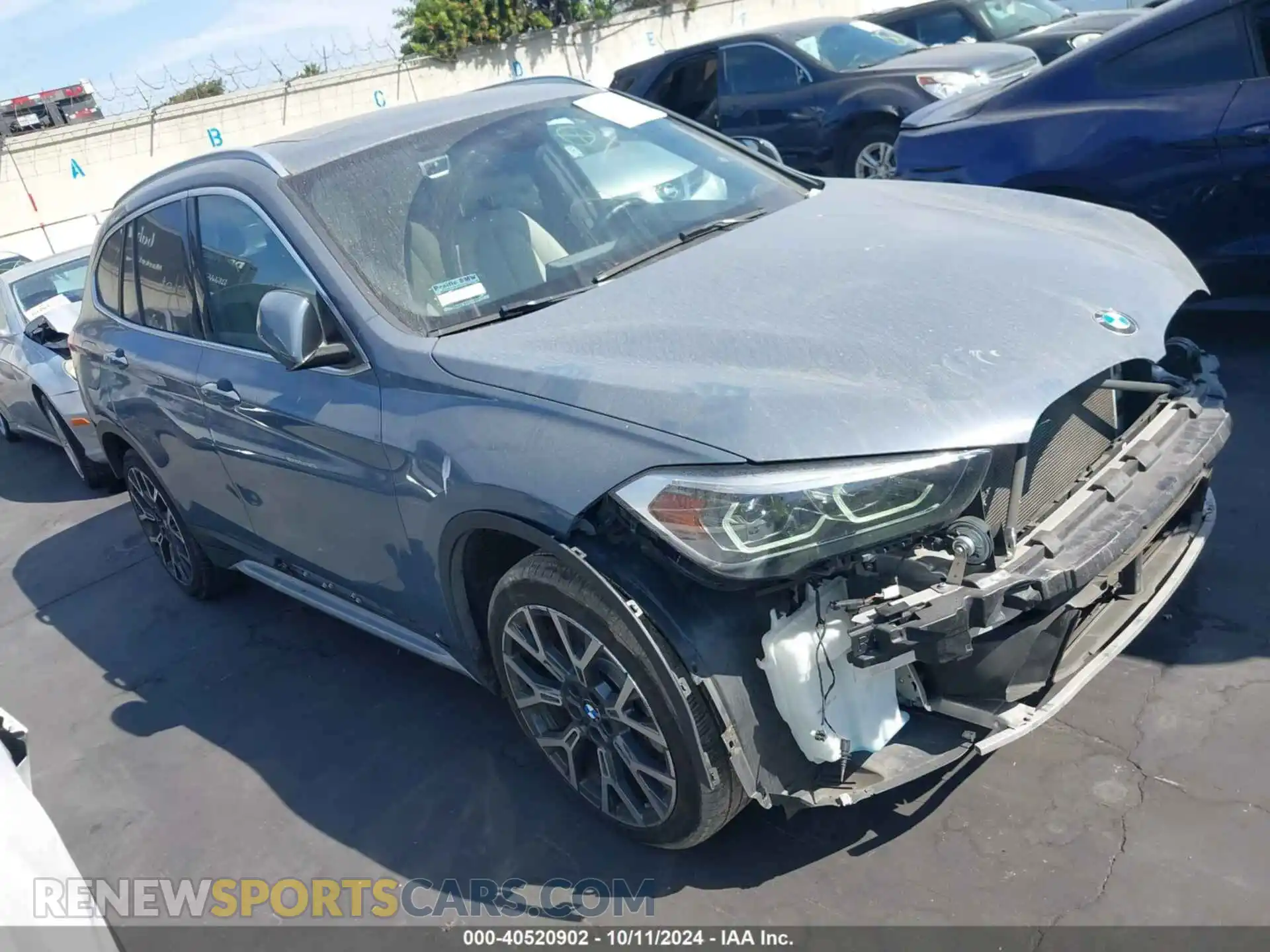 1 fotografías del automóvil dañado WBXJG7C01M5U24559 BMW X1 2021