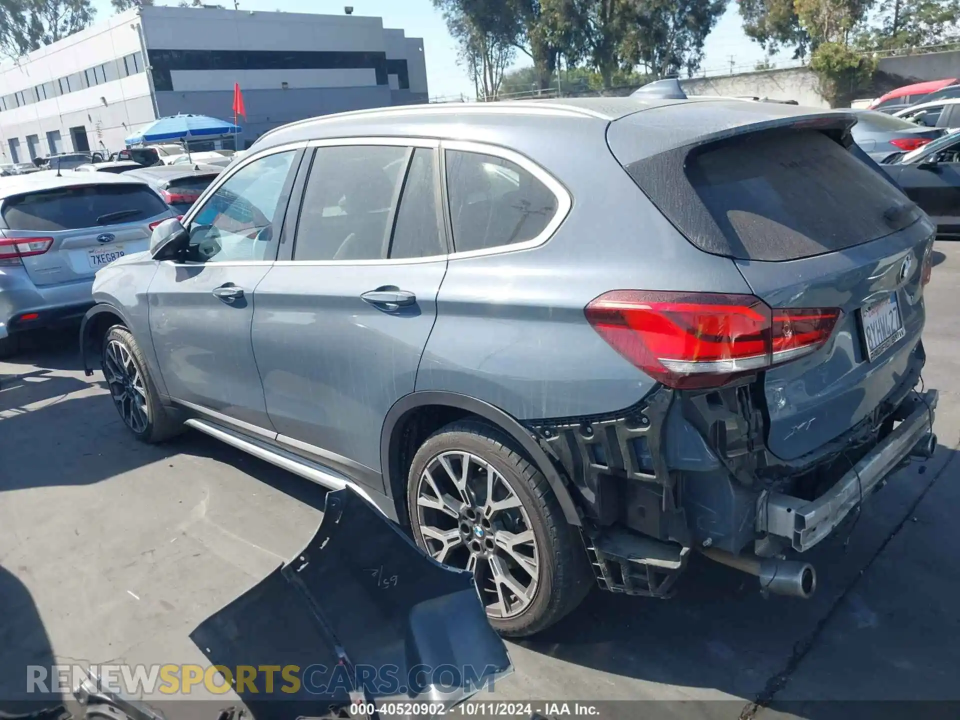 3 fotografías del automóvil dañado WBXJG7C01M5U24559 BMW X1 2021