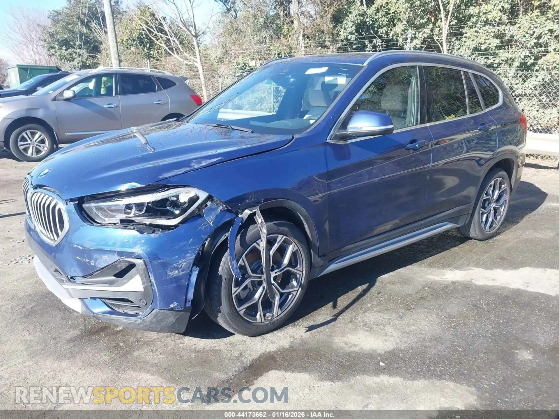 2 Photograph of a damaged car WBXJG7C01M5U36310 BMW X1 2021
