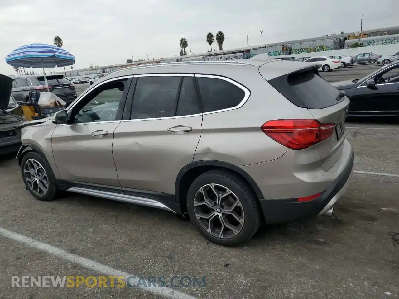 2 Photograph of a damaged car WBXJG7C01M5U38154 BMW X1 2021