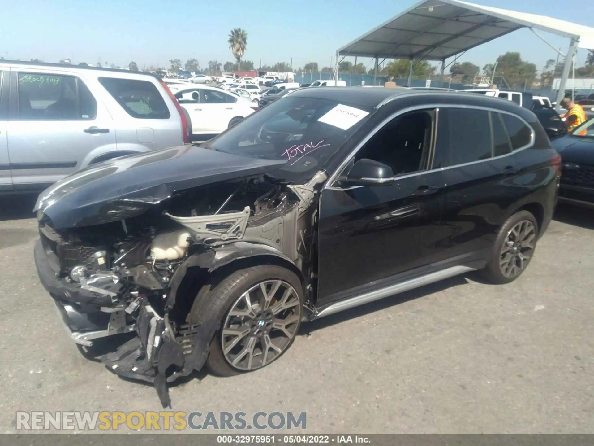 2 Photograph of a damaged car WBXJG7C02M5S35127 BMW X1 2021