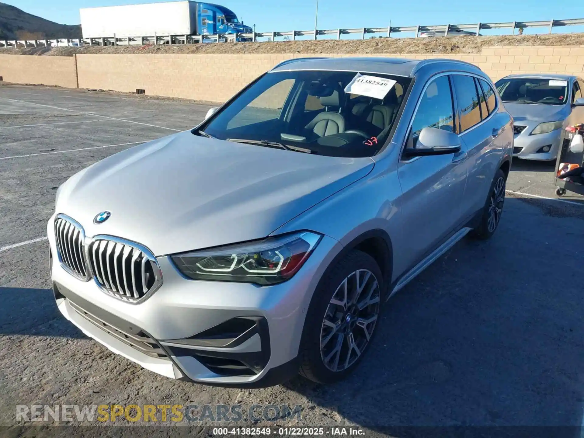 2 Photograph of a damaged car WBXJG7C02M5S63493 BMW X1 2021
