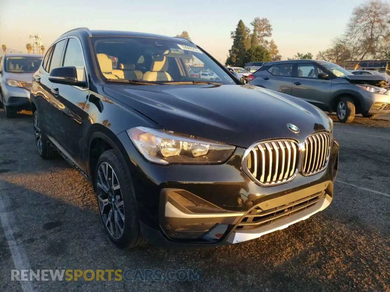 1 Photograph of a damaged car WBXJG7C03M5S15534 BMW X1 2021