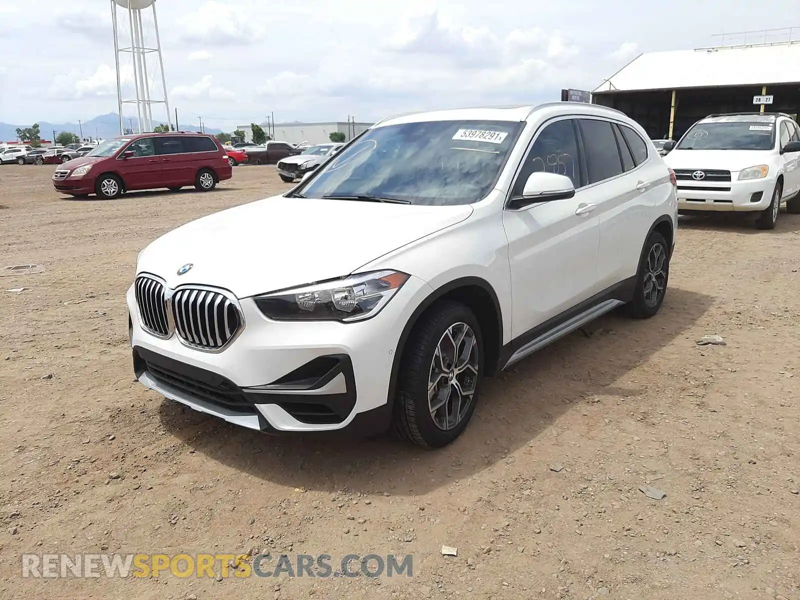 2 Photograph of a damaged car WBXJG7C04M5T05372 BMW X1 2021