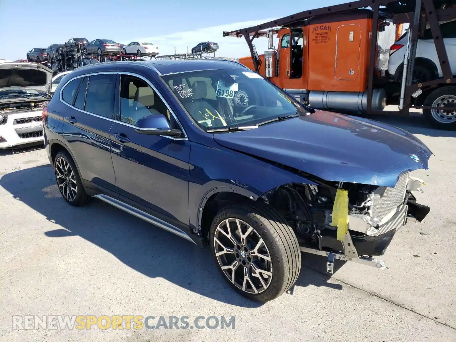1 Photograph of a damaged car WBXJG7C06M5S24907 BMW X1 2021