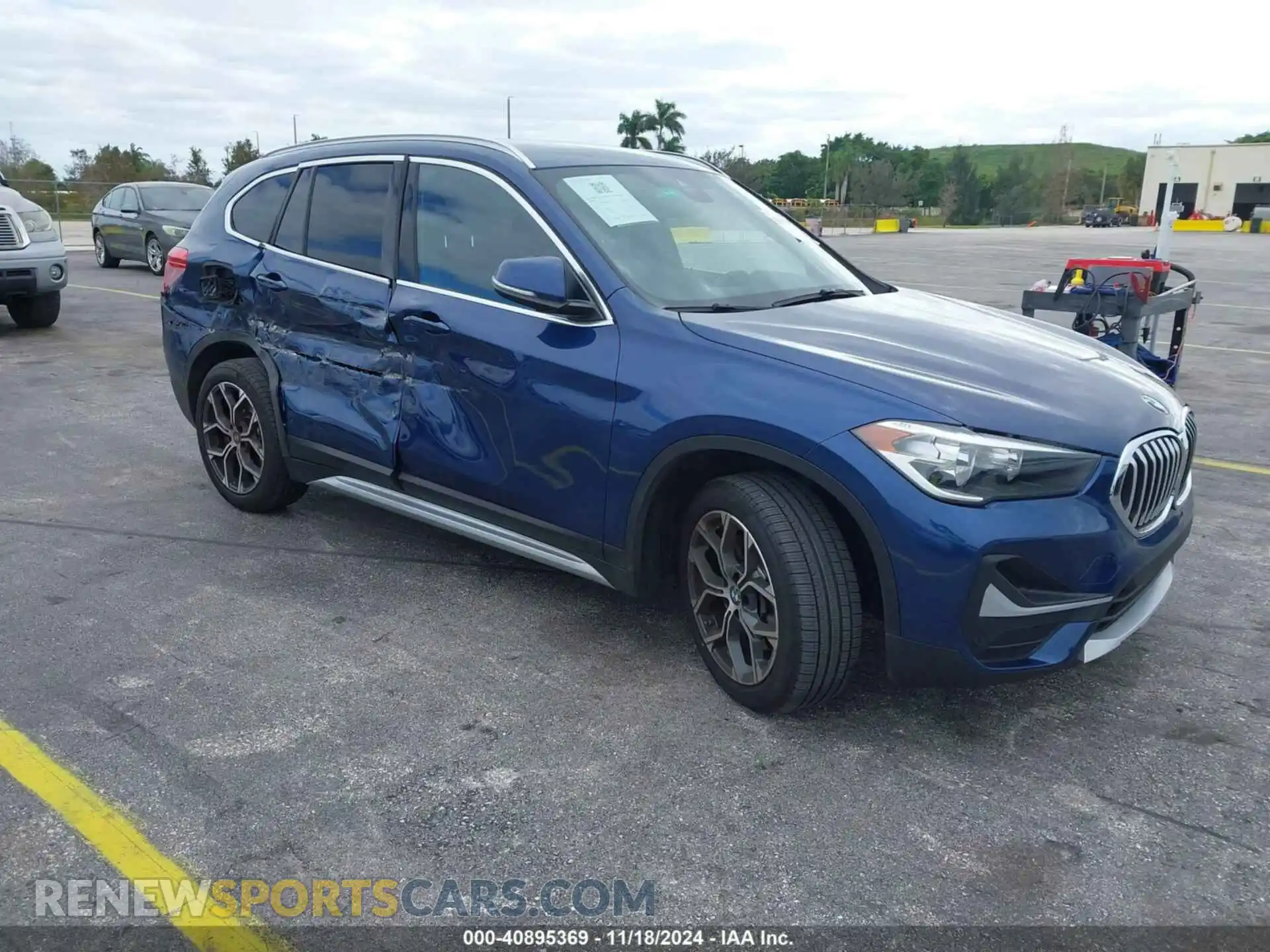 1 Photograph of a damaged car WBXJG7C06M5S39732 BMW X1 2021