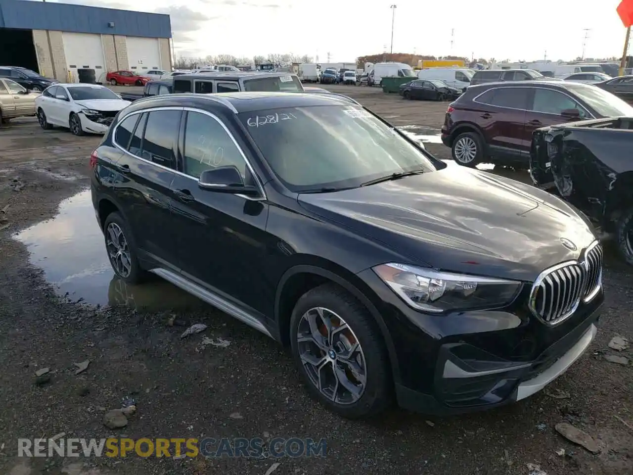 1 Photograph of a damaged car WBXJG7C06M5T89243 BMW X1 2021