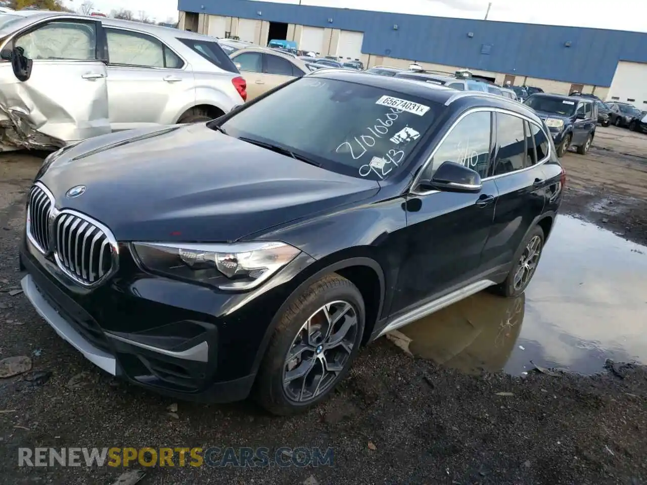2 Photograph of a damaged car WBXJG7C06M5T89243 BMW X1 2021