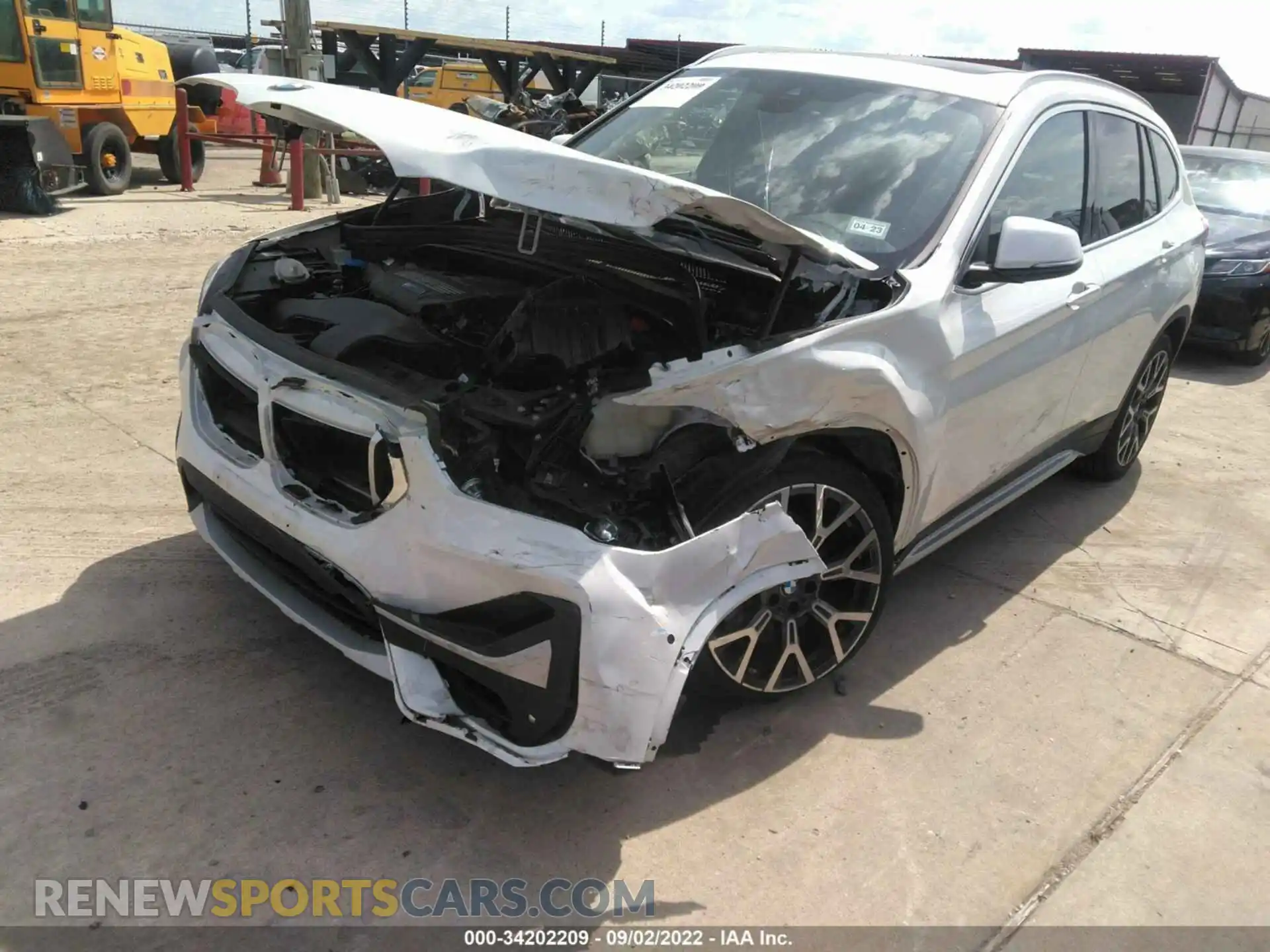 2 Фотография поврежденного автомобиля WBXJG7C07M5S67653 BMW X1 2021