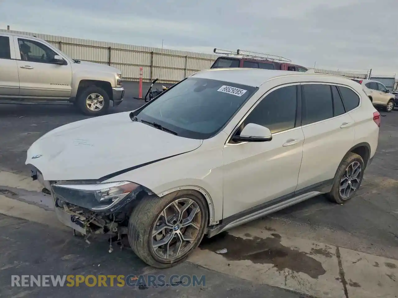 1 fotografías del automóvil dañado WBXJG7C08M5S61148 BMW X1 2021