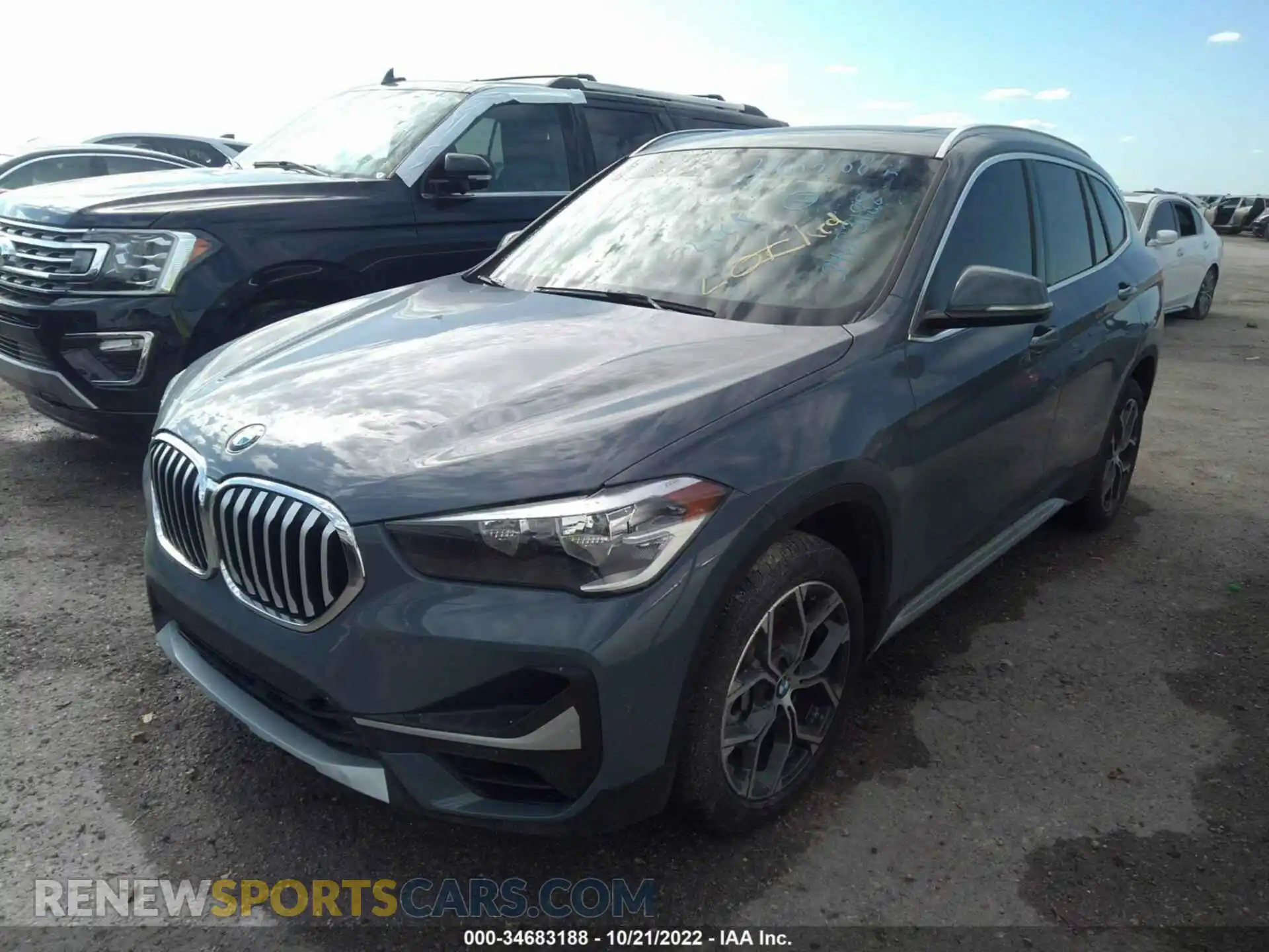 2 Photograph of a damaged car WBXJG7C08M5U29130 BMW X1 2021
