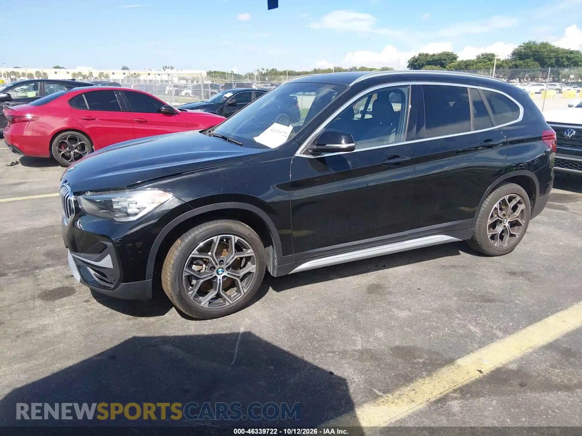 2 fotografías del automóvil dañado WBXJG7C09M5T99345 BMW X1 2021