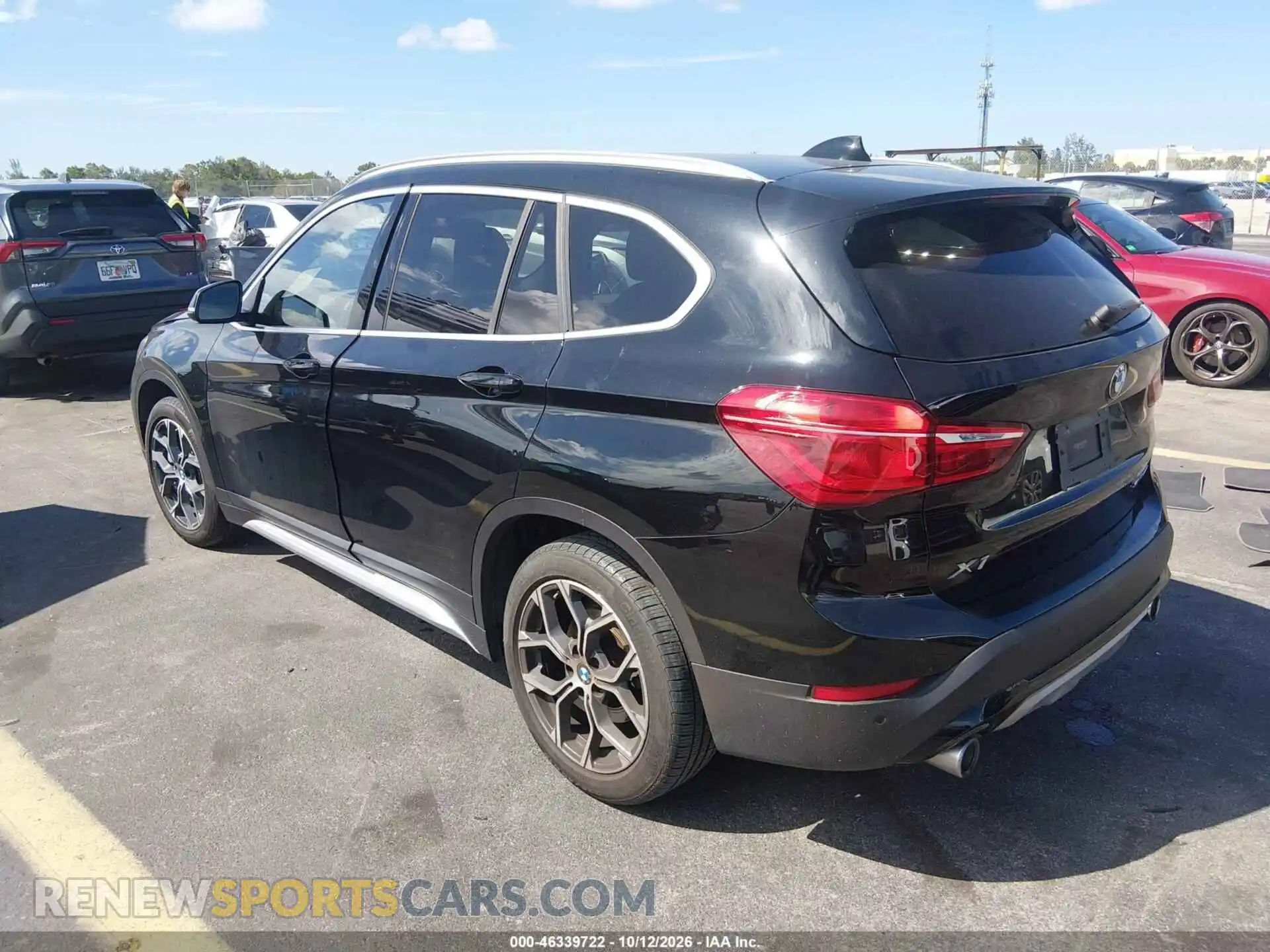 3 fotografías del automóvil dañado WBXJG7C09M5T99345 BMW X1 2021