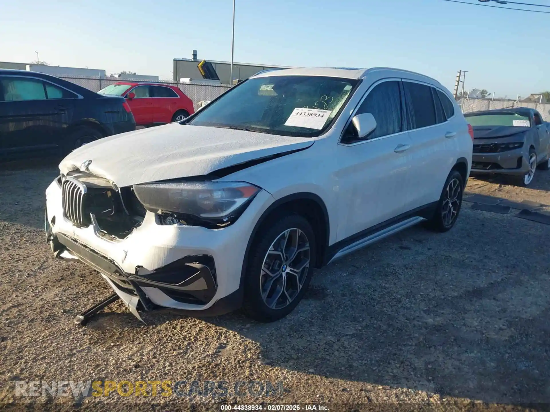 2 Photograph of a damaged car WBXJG7C09M5U22123 BMW X1 2021