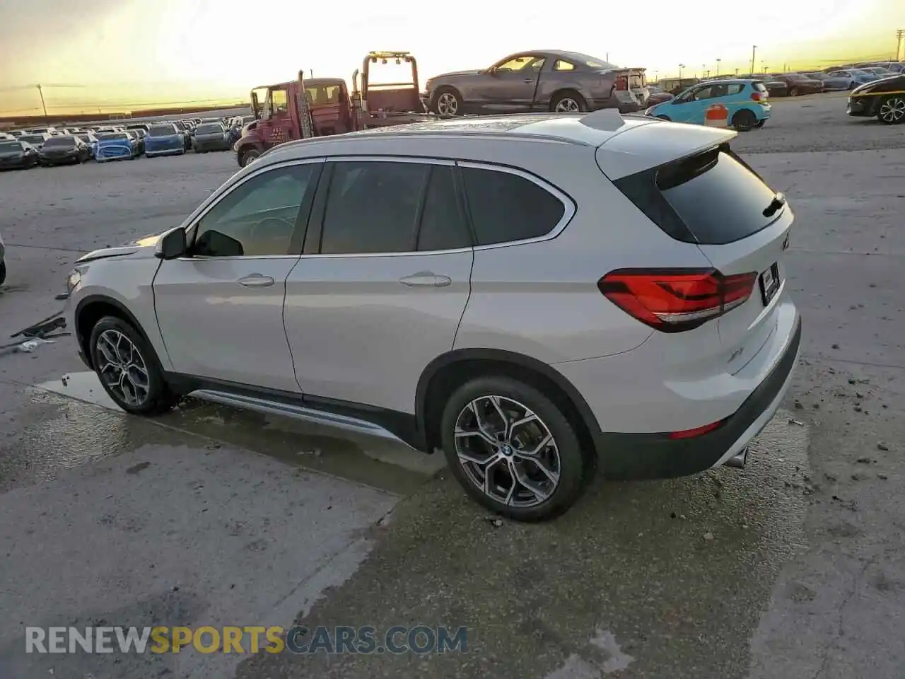 2 Photograph of a damaged car WBXJG7C0XM5S88836 BMW X1 2021