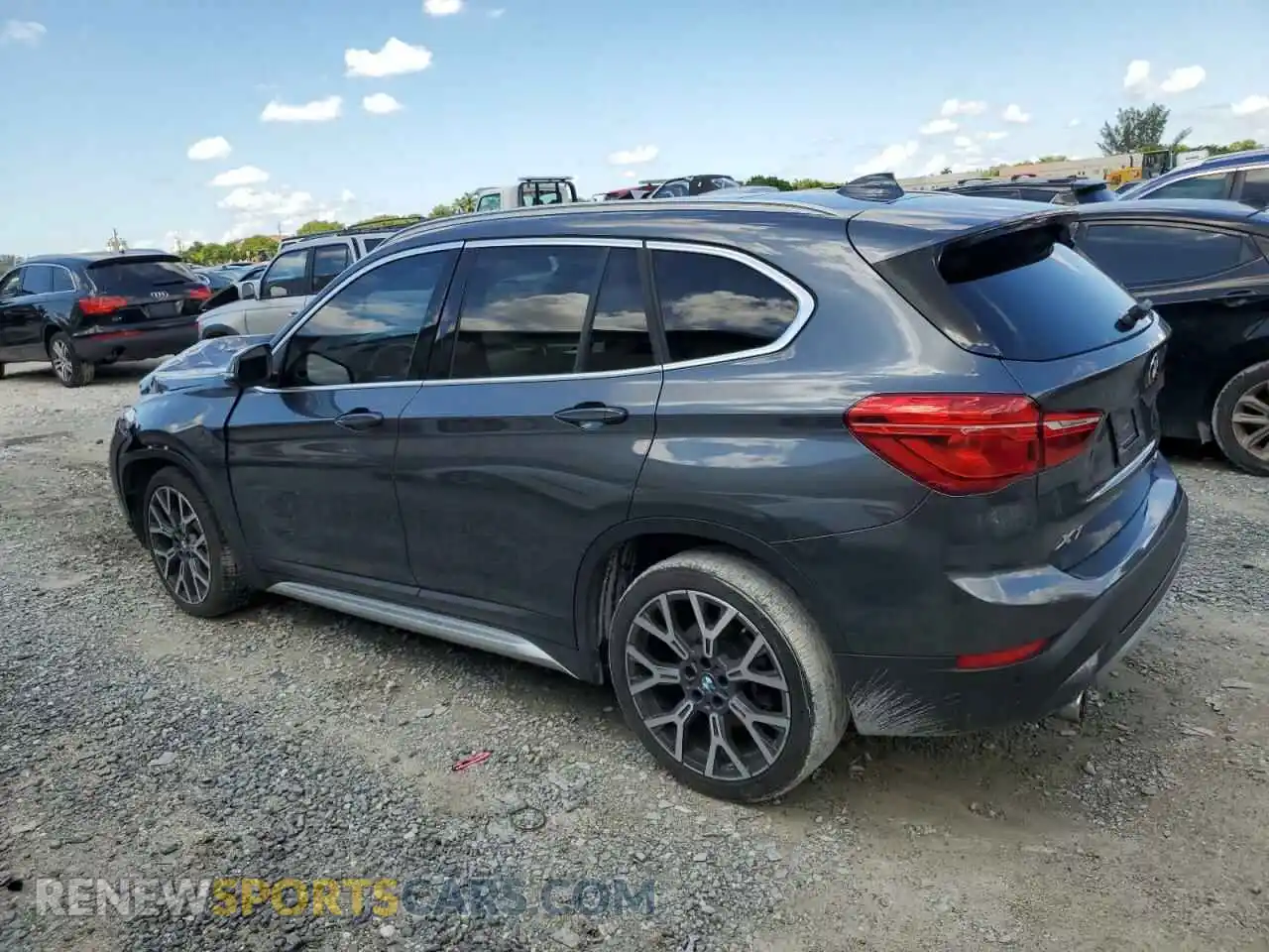 2 Photograph of a damaged car WBXJG7C0XM5T85373 BMW X1 2021