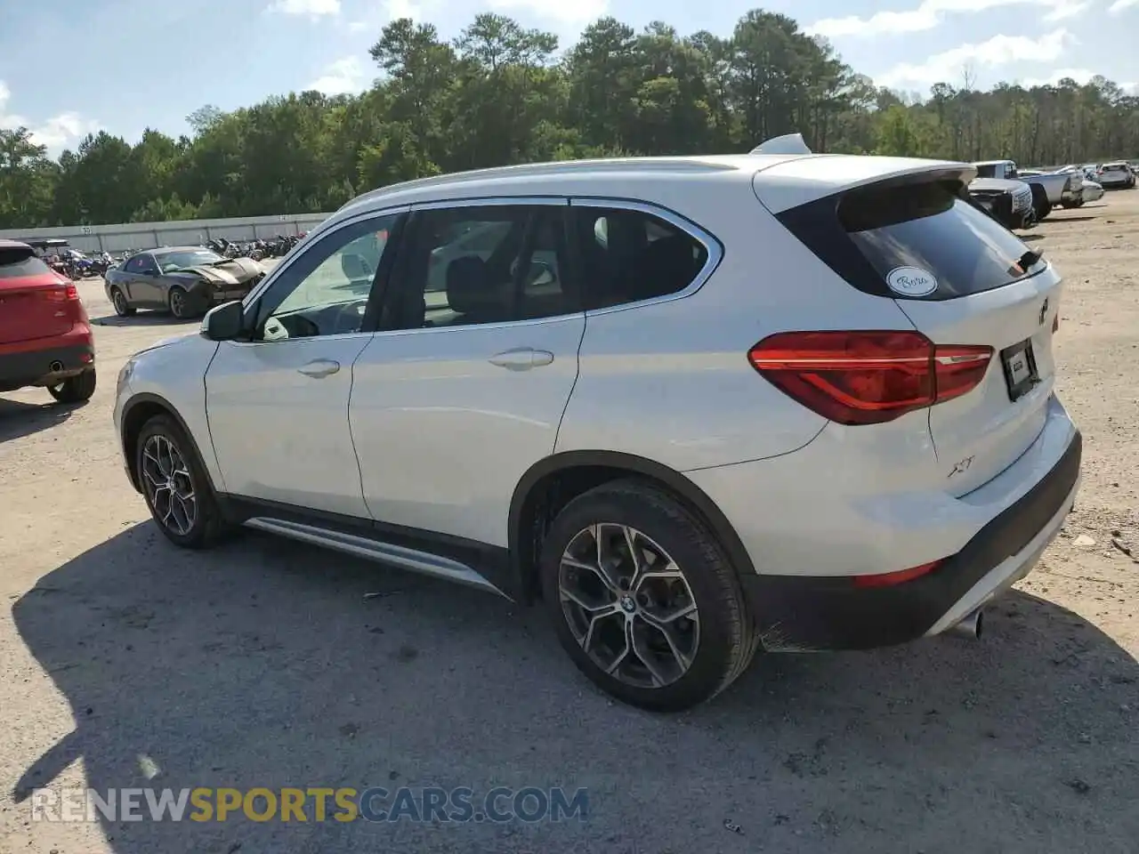 2 Photograph of a damaged car WBXJG7C0XM5U12443 BMW X1 2021