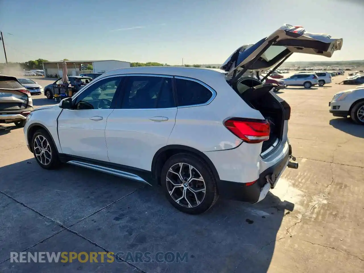 2 Photograph of a damaged car WBXJG7C0XM5U28156 BMW X1 2021