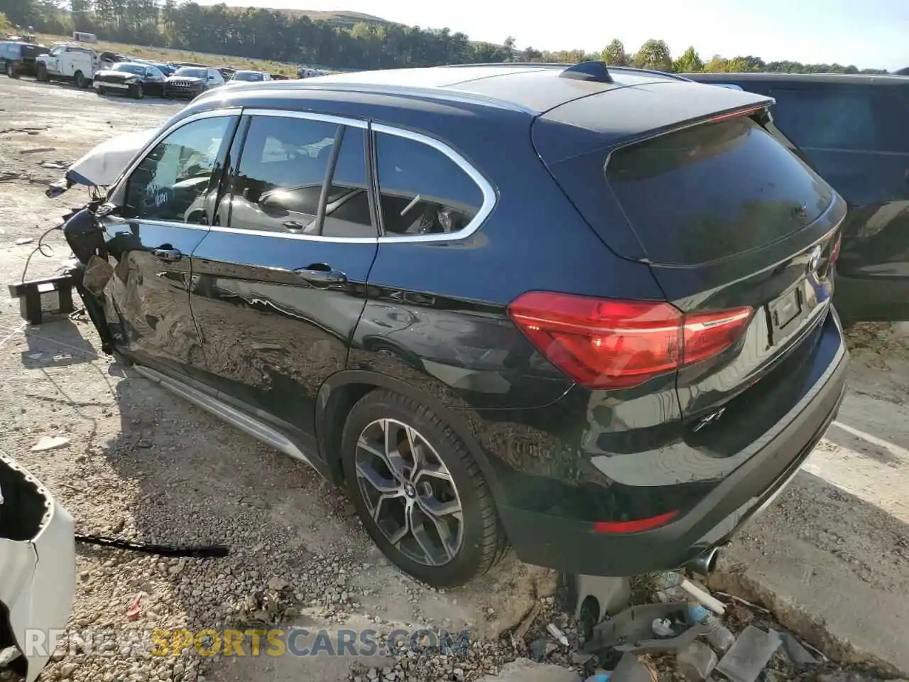 3 Photograph of a damaged car WBXJG9C00M5T54452 BMW X1 2021