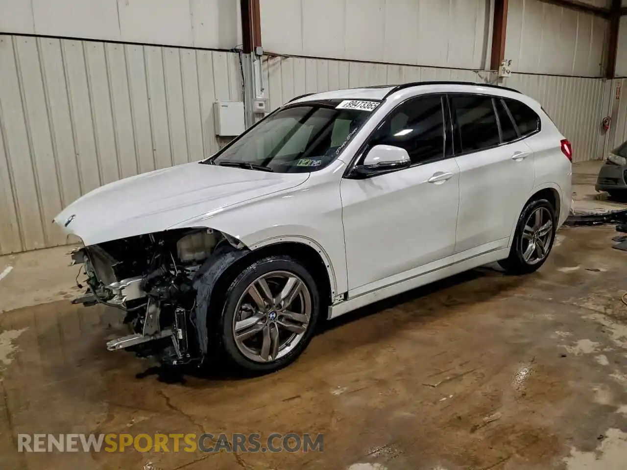 1 Photograph of a damaged car WBXJG9C00M5T80419 BMW X1 2021