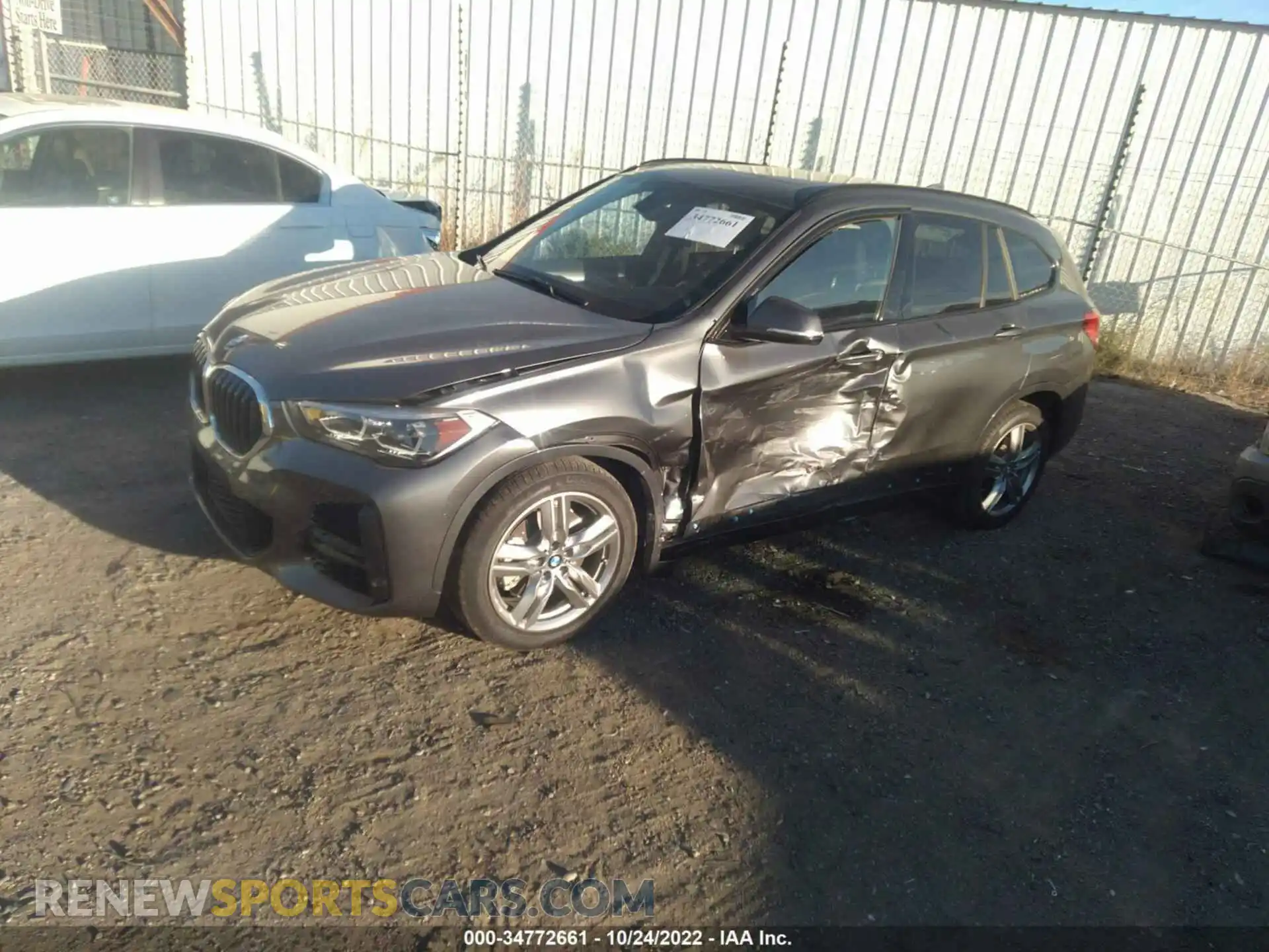 2 Photograph of a damaged car WBXJG9C00M5U36035 BMW X1 2021
